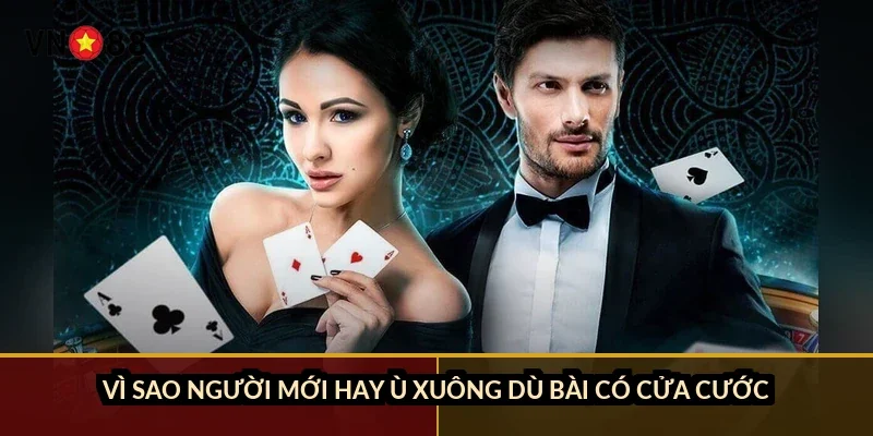 Vì sao người mới hay ù xuông dù bài có cửa cước?
